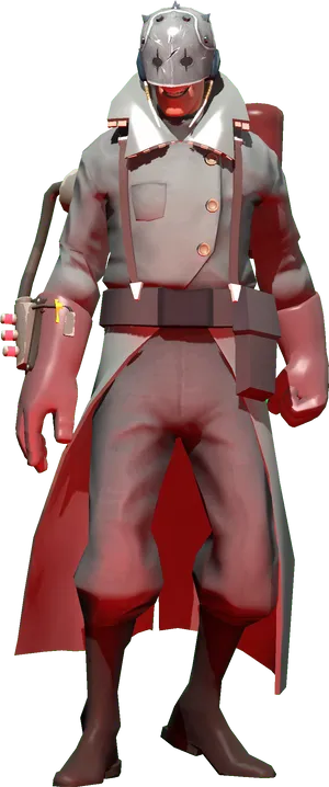T F2_ Soldier_ Standing_ Pose PNG image