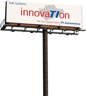 T I Automotive Innovation Billboard PNG image