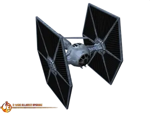 T I E Fighter Star Wars Spacecraft PNG image