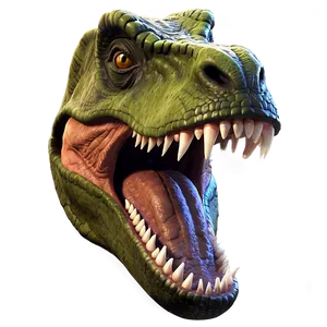 T Rex Head A PNG image