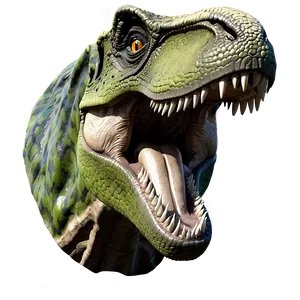 T Rex Head In Comic Style PNG Csi40 PNG
