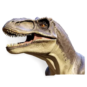 T Rex Head Jurassic Design PNG Cmy