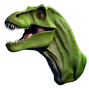 T Rex Head With Dramatic Shadows PNG 06292024