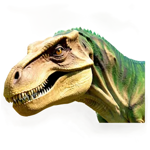 T Rex Head With Nature Background PNG Pbm64 PNG