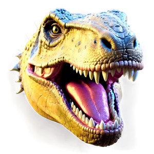 T Rex Head With Open Mouth PNG 06292024