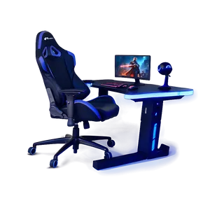 T-shaped Gaming Desk PNG Hxk3 PNG