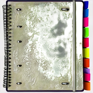 Tabbed Notebook PNG Wsi PNG