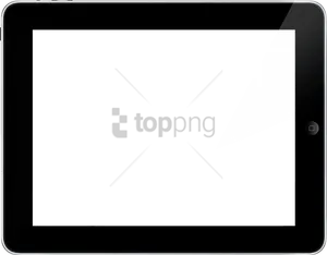 Tablet Display Peel Effect PNG image