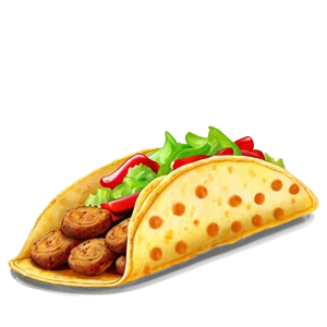 Taco And Chips Clipart PNG 27 PNG