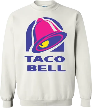 Taco Bell Logo Sweatshirt PNG image