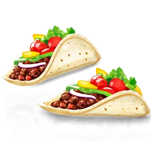 Taco Buffet Clipart PNG 84