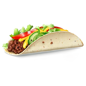 Taco Feast Clipart PNG Nrt29 PNG