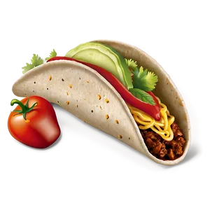 Taco Ingredients Clipart PNG 73 PNG