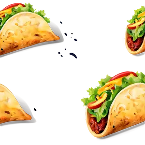 Taco Meal Clipart PNG Iuw
