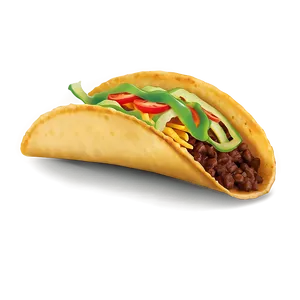 Taco Shell Clipart PNG 06262024