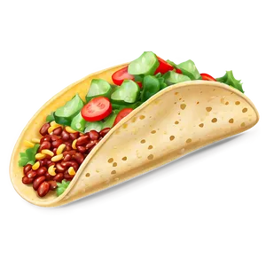 Taco Snack Clipart PNG 56