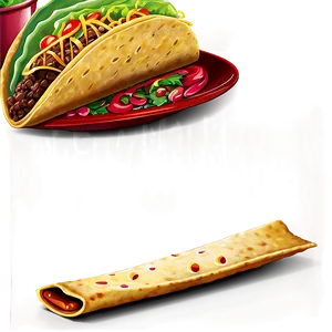 Taco Snack Clipart PNG Ykg PNG