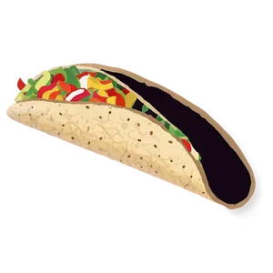 Taco Vector Clipart Png Vij83 PNG image