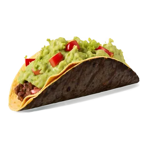 Taco With Guacamole Clipart Png 10 PNG image