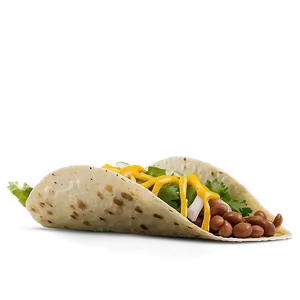 Tacos With Beans Png Goc39 PNG image