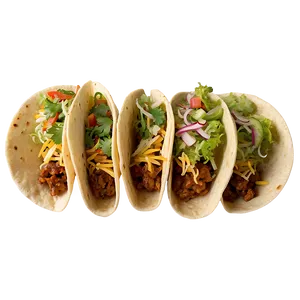 Tacos With Chipotle PNG 05232024 PNG