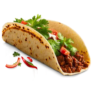 Tacos With Cilantro Png Qok45 PNG image