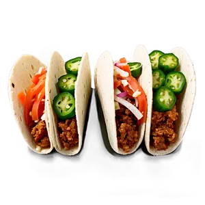 Tacos With Jalapenos Png 05232024 PNG image