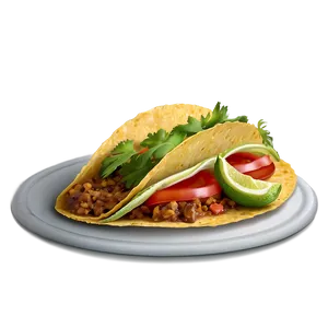 Tacos With Lime Png Qjf56 PNG image