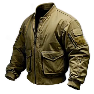 Tactical Bomber Jacket PNG 06282024