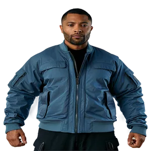 Tactical Bomber Jacket PNG 06282024