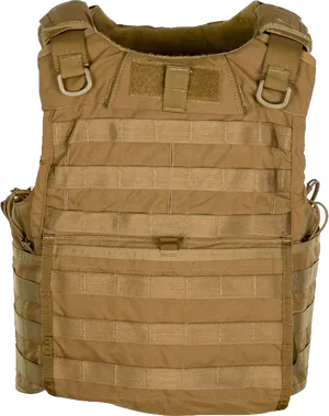 Tactical Bulletproof Vest Brown