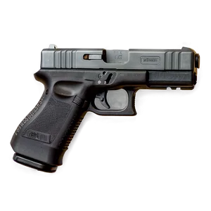 Tactical Glock Sidearm PNG Fow