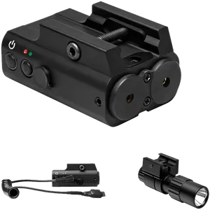 Tactical Laser Sight Attachment PNG image