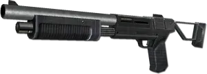Tactical Shotgun Isolated