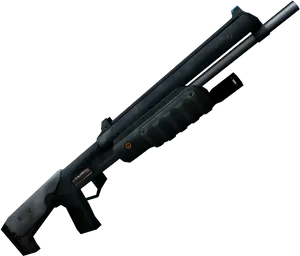 Tactical Shotgun Isolated