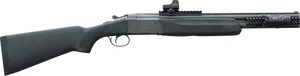 Tactical Shotgun Side View PNG