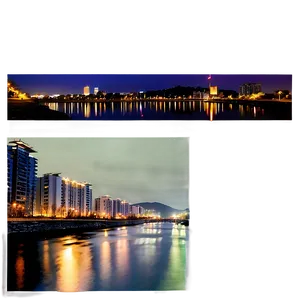 Taedong River Night View PNG Hxv2 PNG