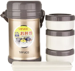 Tafuco Insulated Tiffin Box Set PNG image