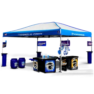 Tailgate Party Canopy Png 06282024 PNG image