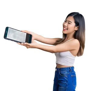 Taking Photo With Phone Png Mfg PNG image