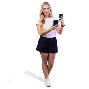 Taking Photo With Phone Png Oox58 PNG image