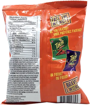 Takis Fuego Snack Pack PNG image