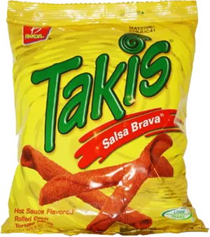 Takis Salsa Brava Flavored Snack Package PNG image