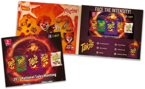 Takis2017 National Sales Meeting Materials PNG image