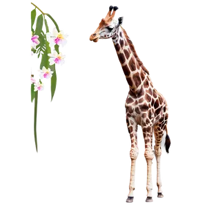 Tall Giraffe In Habitat Png Isn41 PNG image