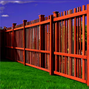 Tall Privacy Fence PNG 62