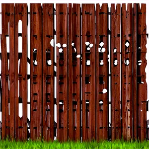 Tall Privacy Fence PNG Ykf