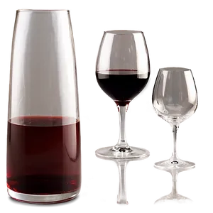 Tall Stem Wine Glasses Elegance PNG Lnw22