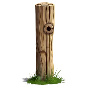 Tall Wooden Post Png Fjo63 PNG image