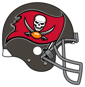Tampa Bay Buccaneers Logo Football Helmet PNG image